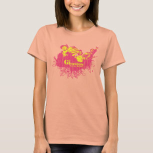 Camiseta TShirt dos heróis do guerreiro de GIFF