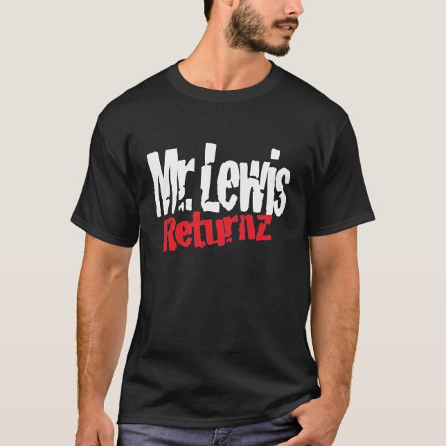 Camiseta Tshirt dos homens de Mr.Lewis_Returnz (Frente)