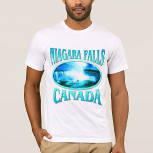 Camiseta Tshirt dos homens de Niagara Falls Canadá