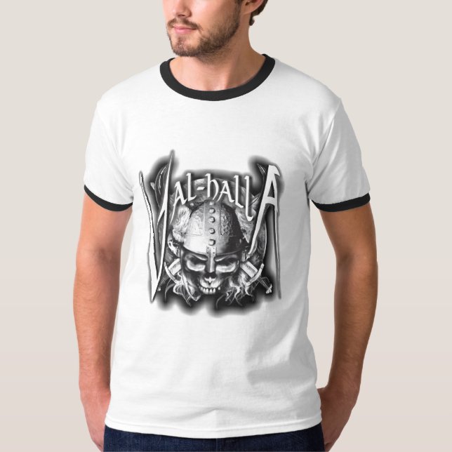 Camiseta Tshirt dos homens de Val_halla (Frente)
