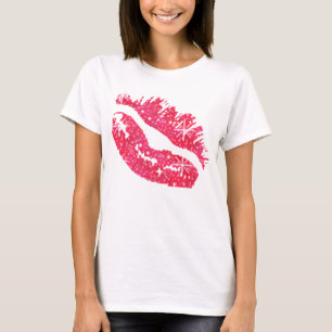 Camiseta Tshirt dos lábios da faísca