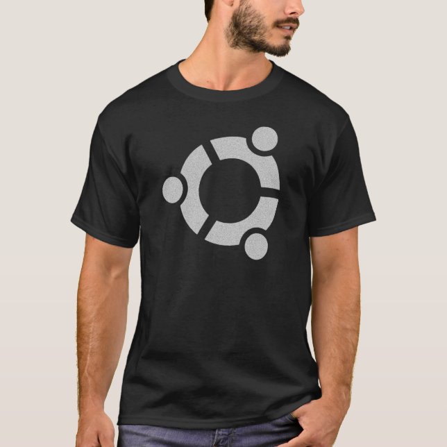 Camiseta Tshirt duro de Ubuntu Linux (Frente)