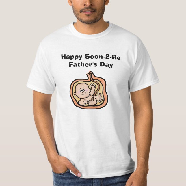 Camiseta Tshirt em breve-a-ser feliz do dia dos pais (Frente)