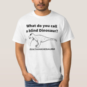 Camiseta Tshirt engraçado da piada do dinossauro