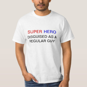 Camiseta Tshirt engraçado do super-herói