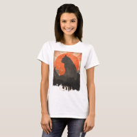 Tshirt engraçado e Hoddie de Catzilla