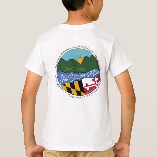 Camiseta Tshirt estilo 2 tinta preta (Verso)