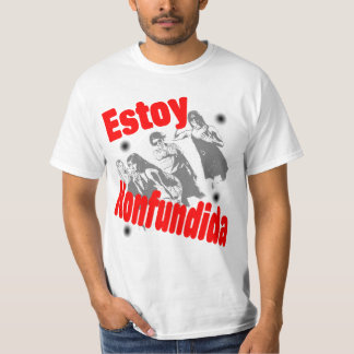 Camiseta Tshirt Estoy Konfundida