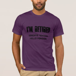 Camiseta Tshirt - eu sou aposentado