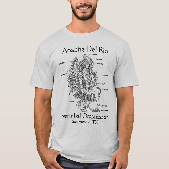 Camiseta Tshirt extravagante do dançarino de ADRIT (Frente)