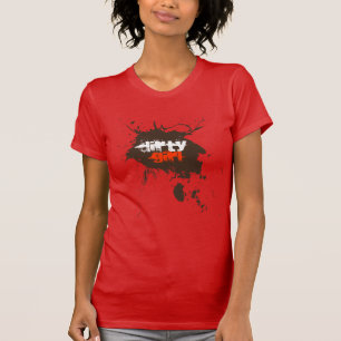 Camiseta Tshirt extremo de Mudder da menina suja