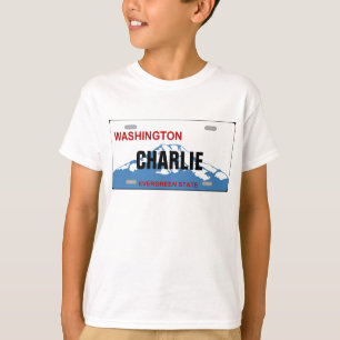 Camiseta Tshirt feito sob encomenda da matrícula de