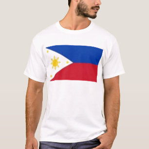 Camiseta TShirt filipino da bandeira