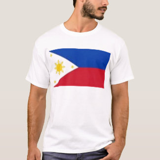 Camiseta TShirt filipino da bandeira
