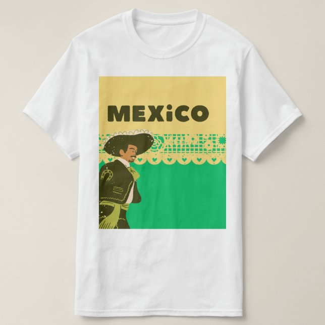 Camiseta Tshirt for men mexico (Frente do Design)