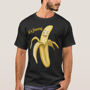 Camiseta Tshirt grande bonito da banana - desenhos animados