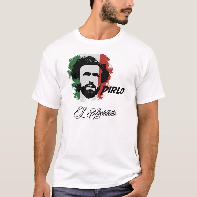 Camiseta Tshirt impresso PIRLO (Frente)