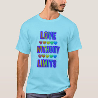 Camiseta Tshirt love ❤️ without limits. Valentines day 💕 