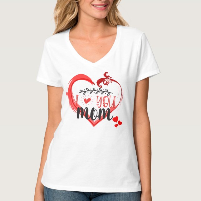 Camiseta TShirt Madre mi corazon se multiplica (Frente)