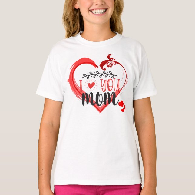 Camiseta TShirt Madre mi corazon se multiplica (Frente)