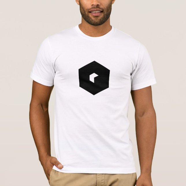 Camiseta Tshirt mínimo do cubo (Frente)