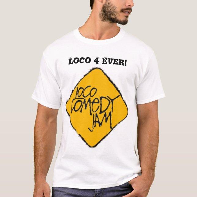 Camiseta TShirt oficial do doce da comédia do louco (Frente)