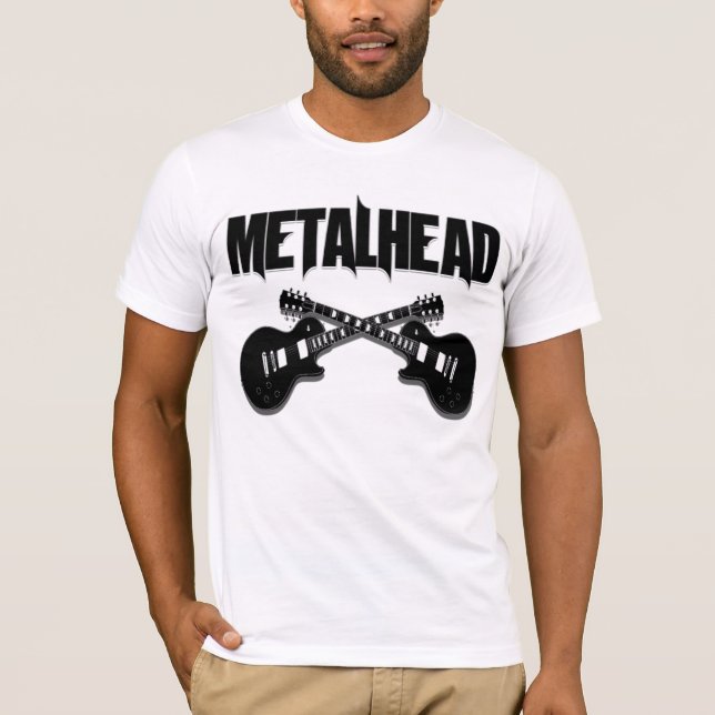 Camiseta Tshirt principal do metal (Frente)