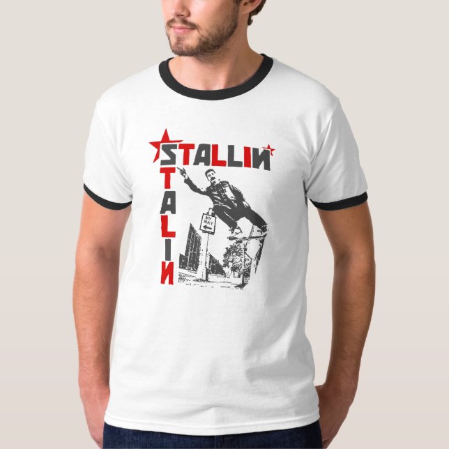 Camiseta Tshirt retro de Stallin Stalin (Frente)