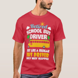 Camiseta TSirt Clássica de Controlador de Barramento Escola