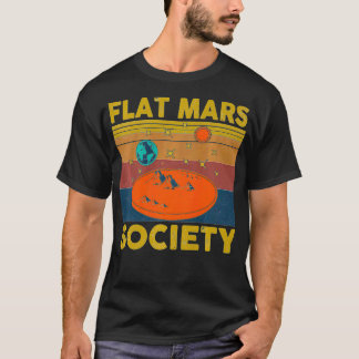 Camiseta TSirt Clássico da Sociedade Flat Mars