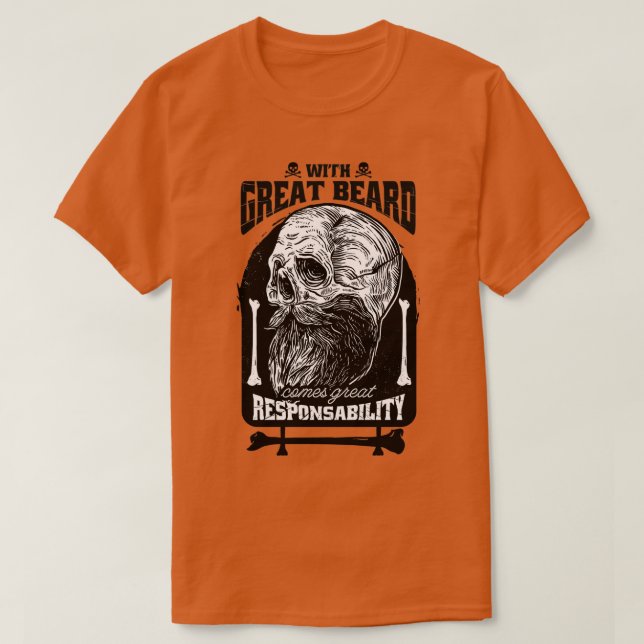 Camiseta TSirt Clássico de Responsabilidade da Placa (Frente do Design)