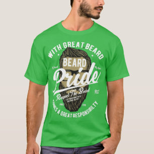 Camiseta TSirt Clássico do Orgulho de Barba 2