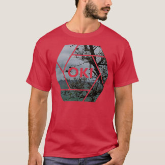 Camiseta TSirt Clássico Gráfico de Okinawa