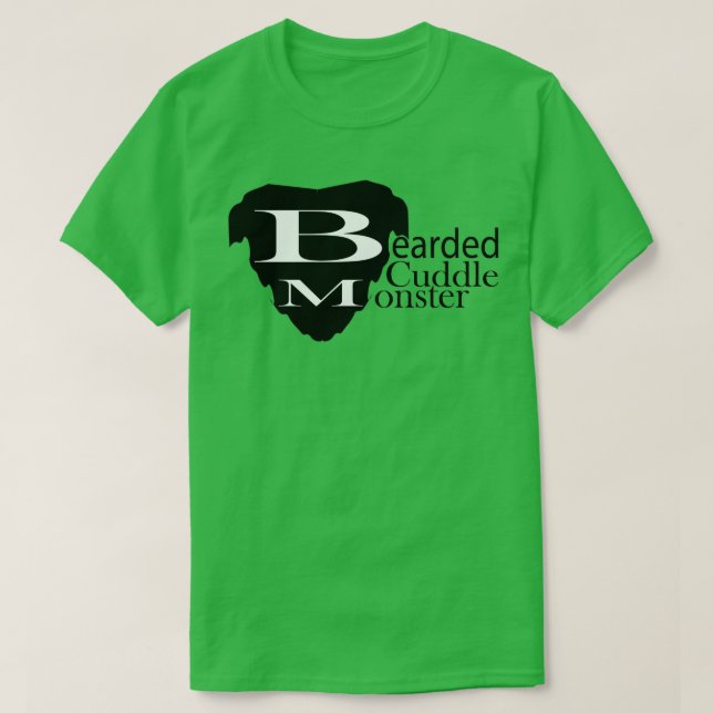 Camiseta TSirt Clássico Monstro com Cuddle (Frente do Design)