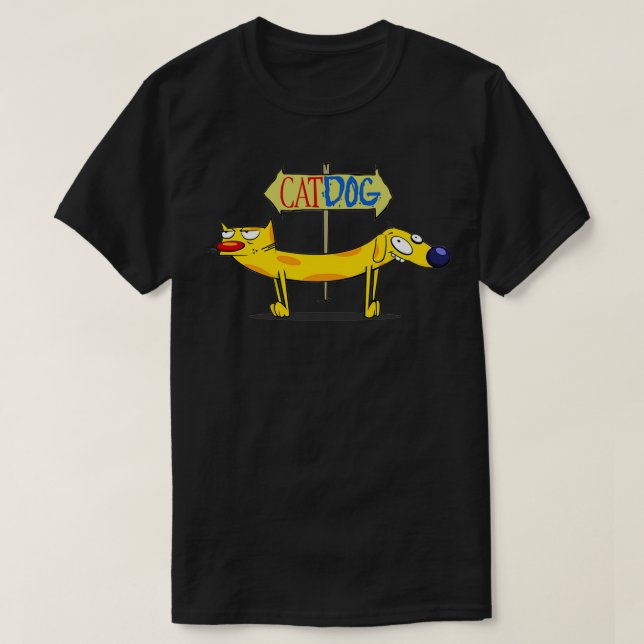 Camiseta TSirt essencial CatDog (Frente do Design)