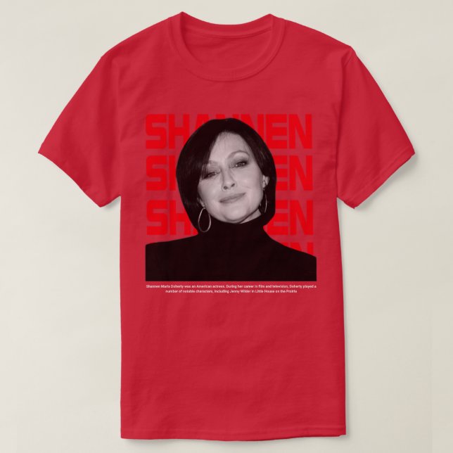 Camiseta TSirt Shannen Doherty (Frente do Design)