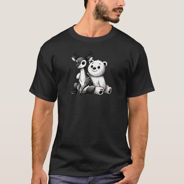 Camiseta TSQ de Cerveja e Urso (Frente)