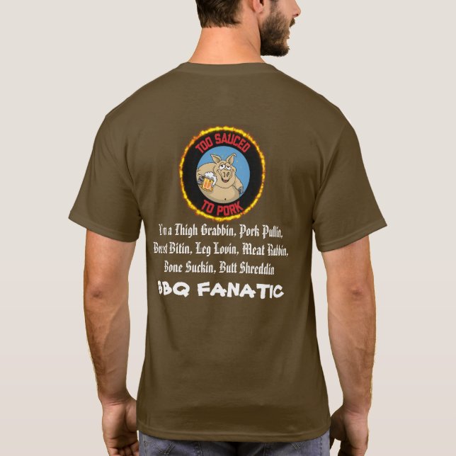 Camiseta TSTP CHURRASCO Fanático (Verso)