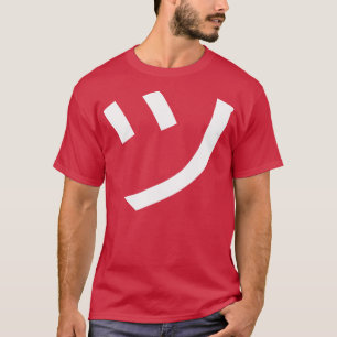 Camiseta Tsu Japan KanjiSmile Face