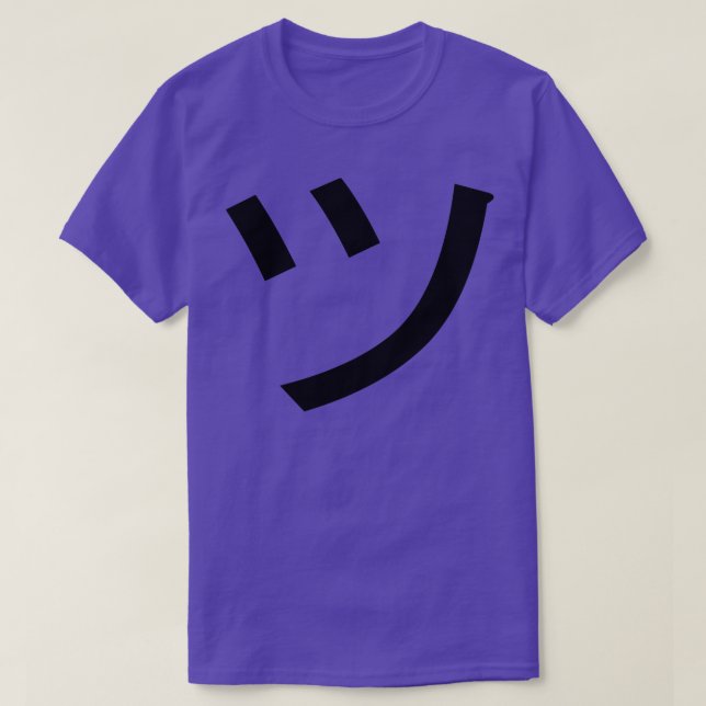Camiseta Tsu KanjiSmile Japão Face (Frente do Design)