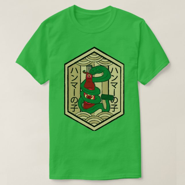 Camiseta Tsuchinoko (Frente do Design)