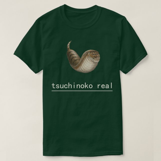 Camiseta tsuchinoko real (Frente do Design)