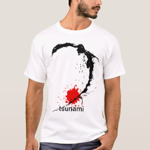 Camiseta Tsunami de Japão