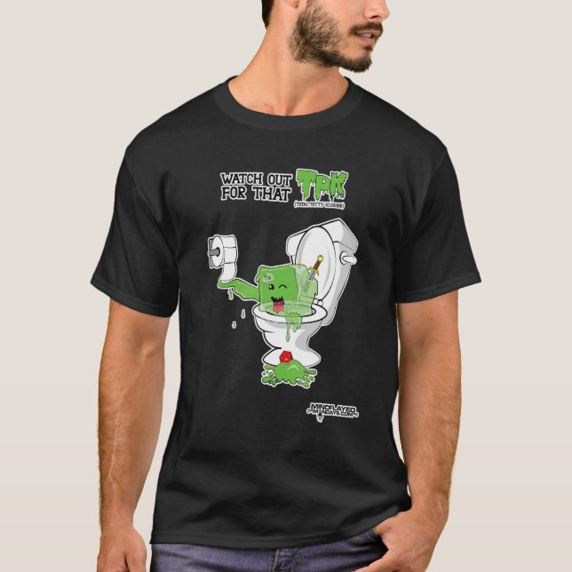 Camiseta TTRPG Cuidado Com Esse TPK (Frente)