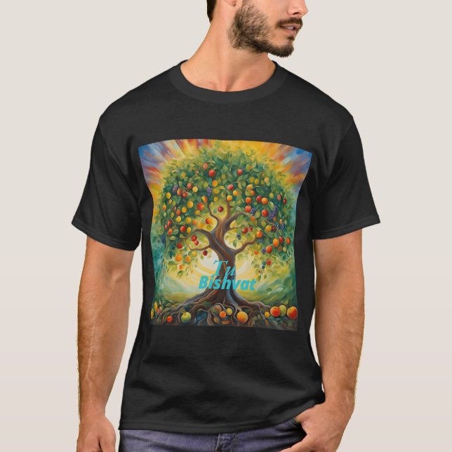 Camiseta Tu Bishvat Happy New Year For Trees  (Frente)
