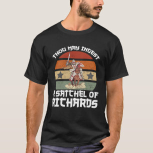 Camiseta Tu Podes Ingerir Uma Sacola De Richards Vintage
