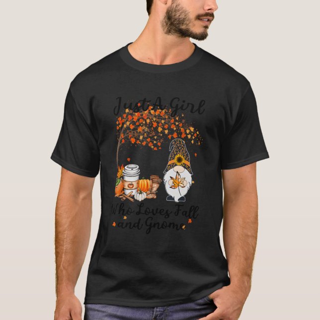 Camiseta Tu Só Um Que Adora Queda E Gnomo. (Frente)