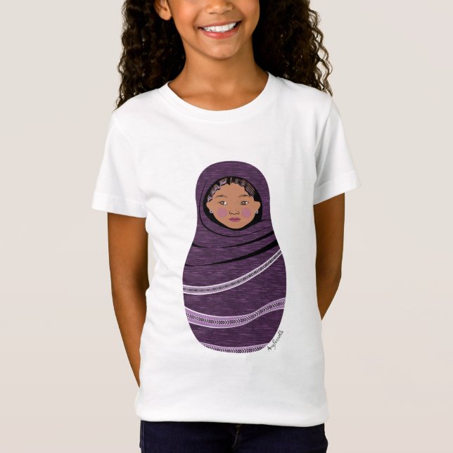 Camiseta Tuareg Matryoshka Girls' (Frente)