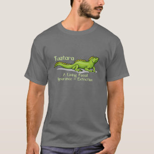 Camiseta Tuatara - Ignorância = Extinção