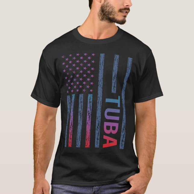 Camiseta Tuba Bandeira Gradiente (Frente)